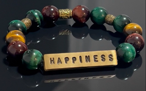 Happiness Natural Stone Bracelet